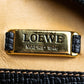 "LOEWE" Embossed leather horizontal one handle bag