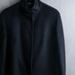 "Max Mara" Stand neck fly front mid length coat