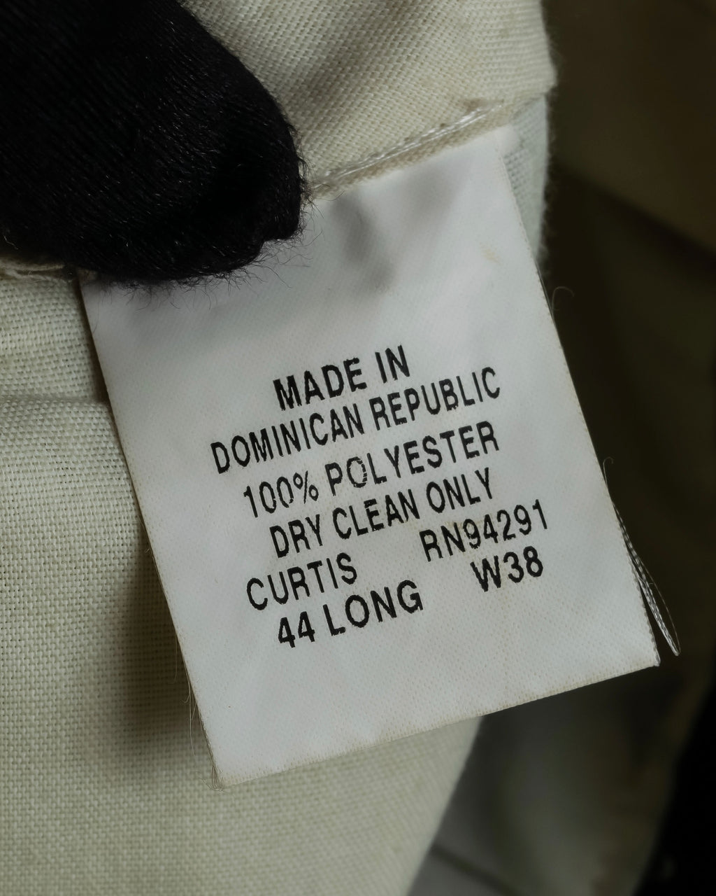 "Vintage subtle gloss striped wide slacks"