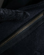 "HELMUT LANG" Short length wool riders jacket