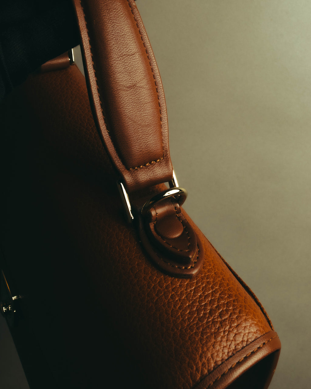 "Burberrys" 80's-90's Structured top handle handbag