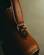 "Burberrys" 80's-90's Structured top handle handbag