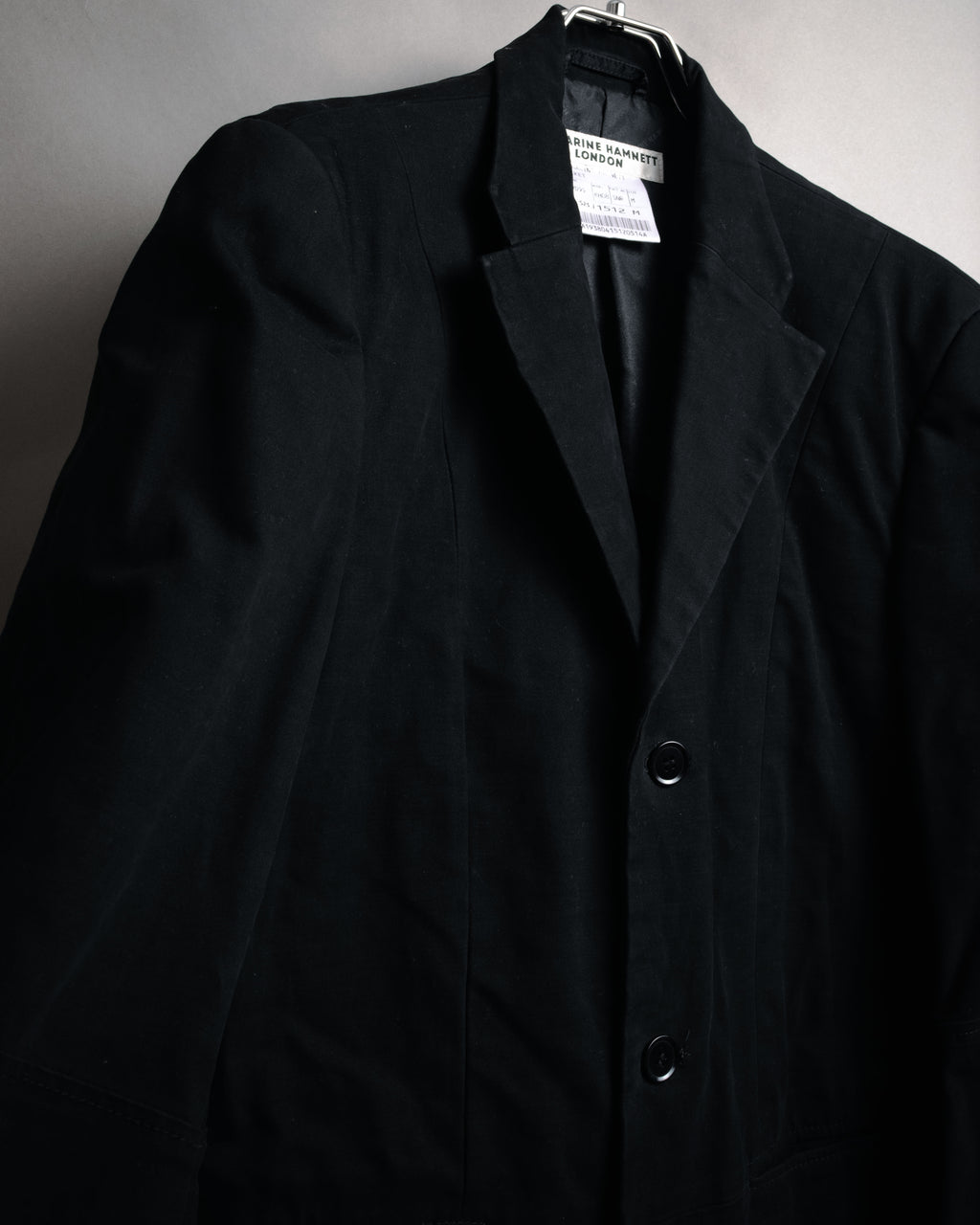 “KATHARINE HAMNETT LONDON”
1995-2005 Structured workwear tailored jacket