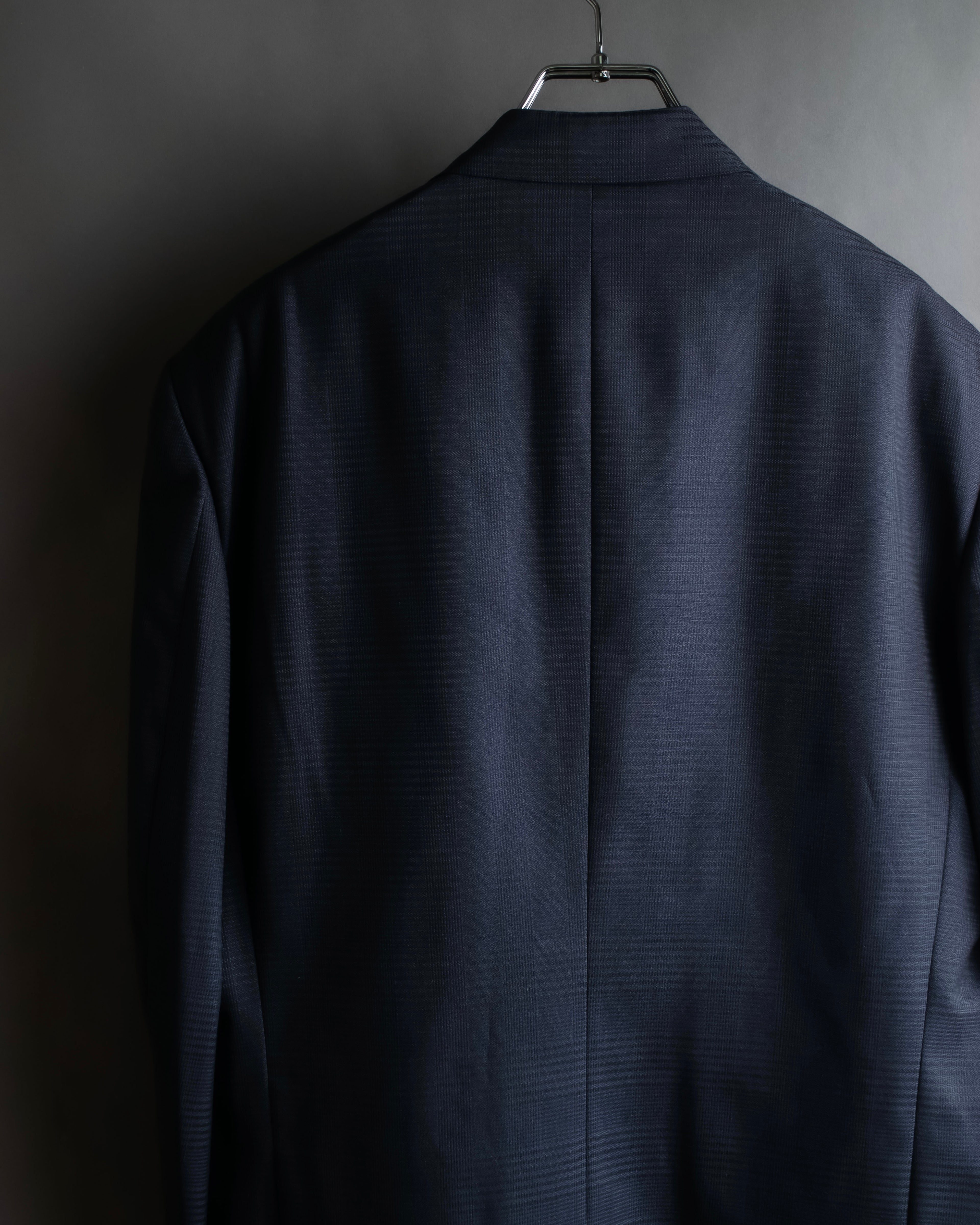 "CHRISTIAN DIOR MONSIEUR"
Shadow check pattern structured set up