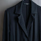 "Max Mara" Draped fabric patch pockets design tailored jacket