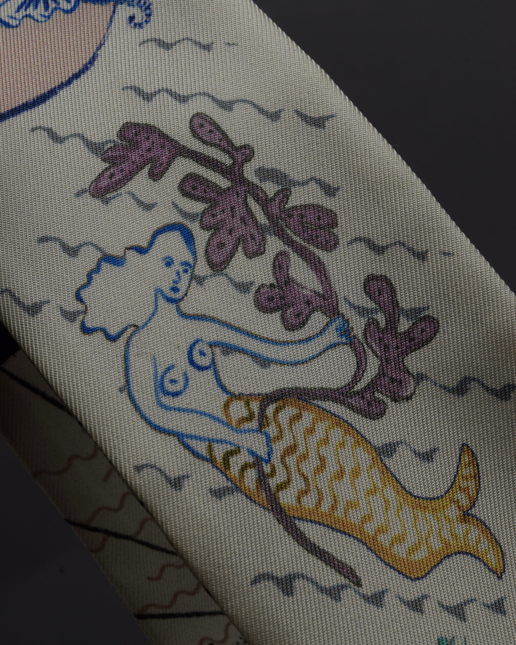 "Christian Dior" Dior Explore allegorical motif twilly mitzah scarf