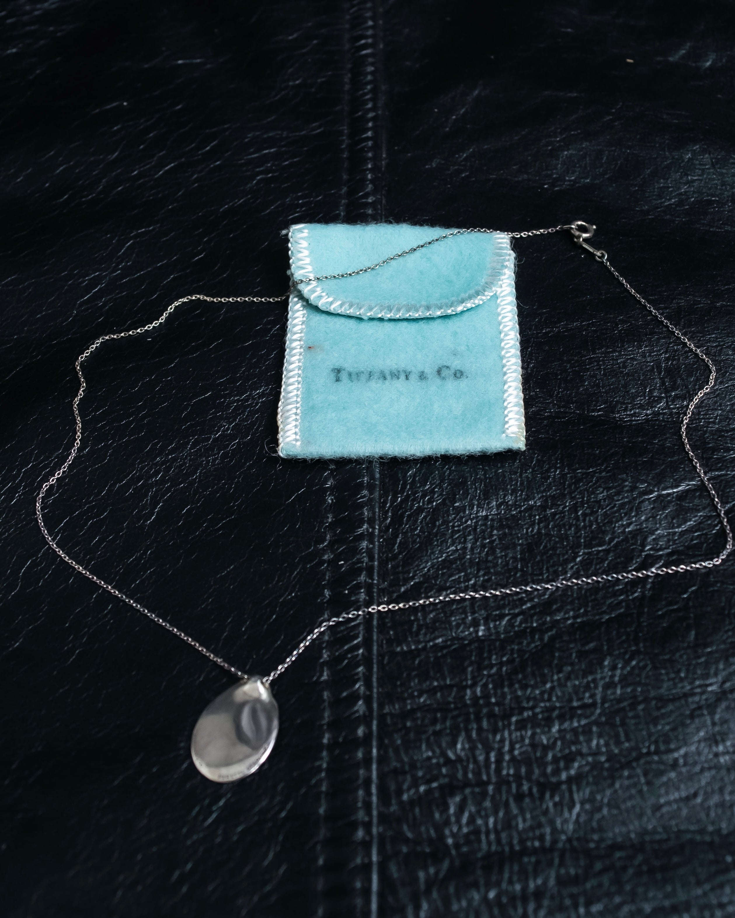 "Tiffany&Co Elsa Peretti madonna necklace