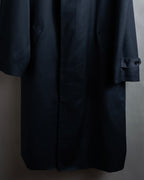 “Yves Saint Laurent” 90’s clean fly-front bal collar coat