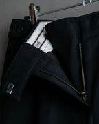 "Chloe" Oversized wool matte black set up