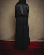 -SPECIAL- “tricot COMME des GARÇONS“ 2002SS Lace panel gathered skirt