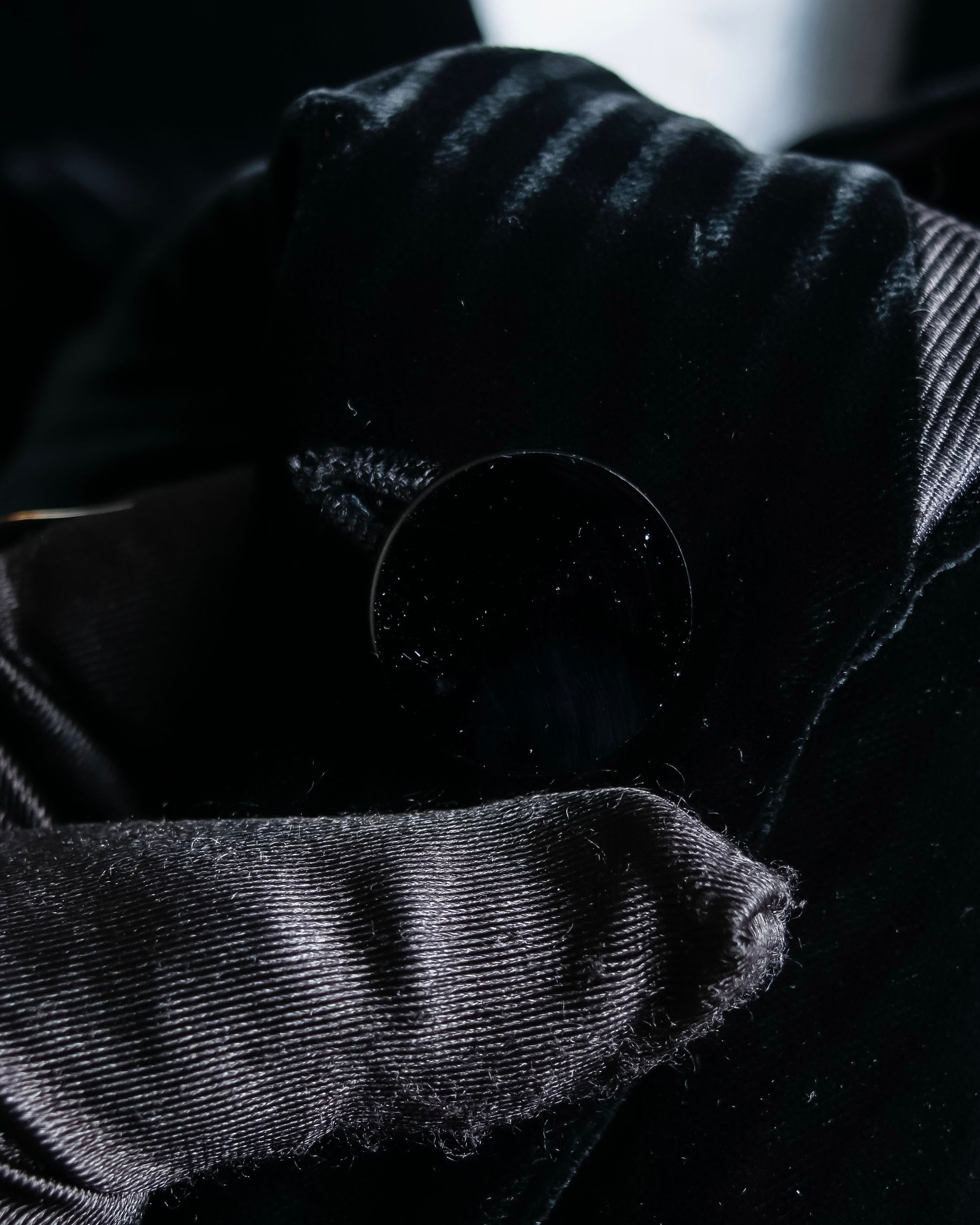 "GIORGIO ARMANI" Beautiful shape velour tailored jacket