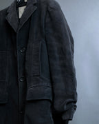 "BURBERRY" Garment dyed faded hunting design coat
