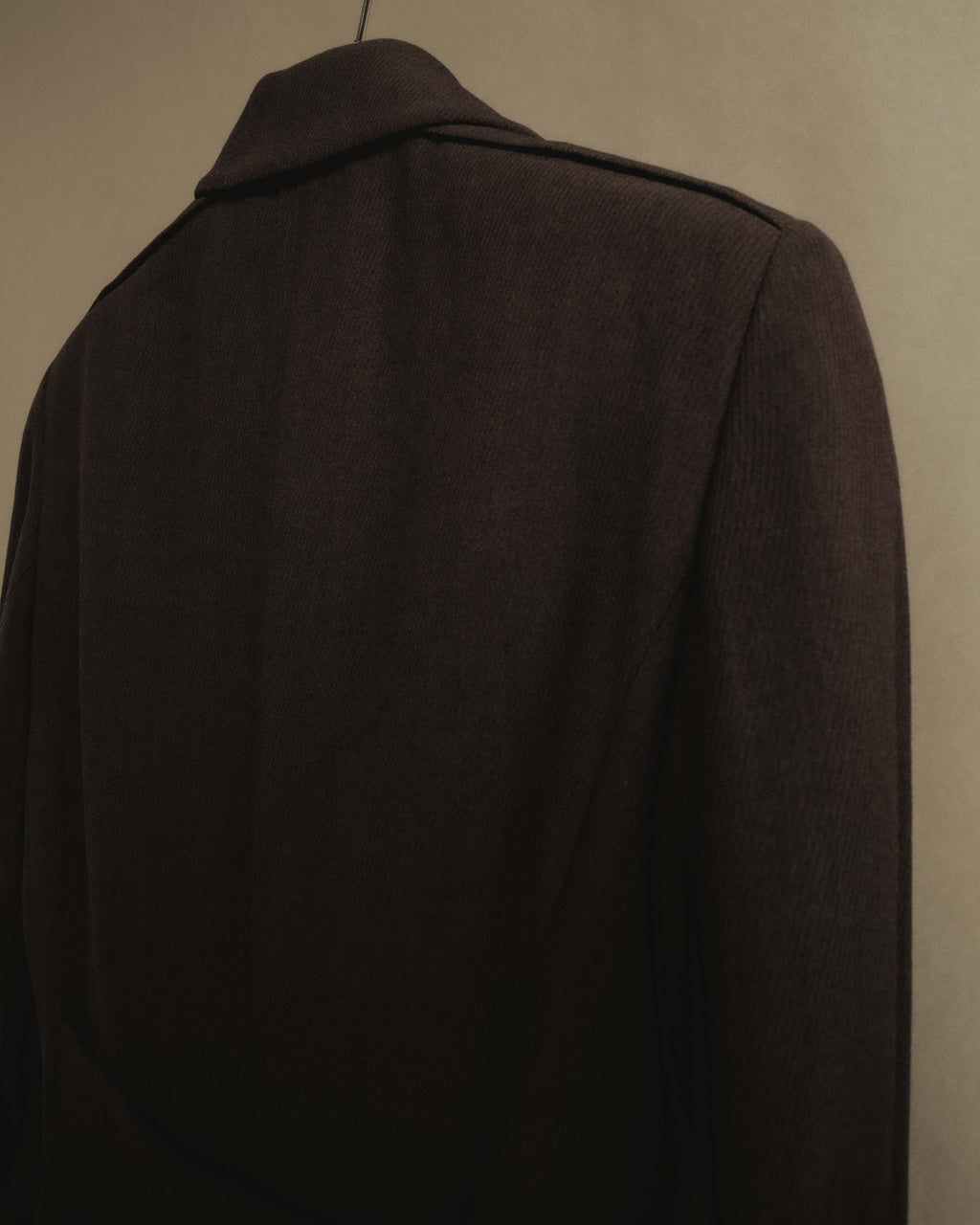 "GUCCI" 90's Classically tailored double-breasted coat