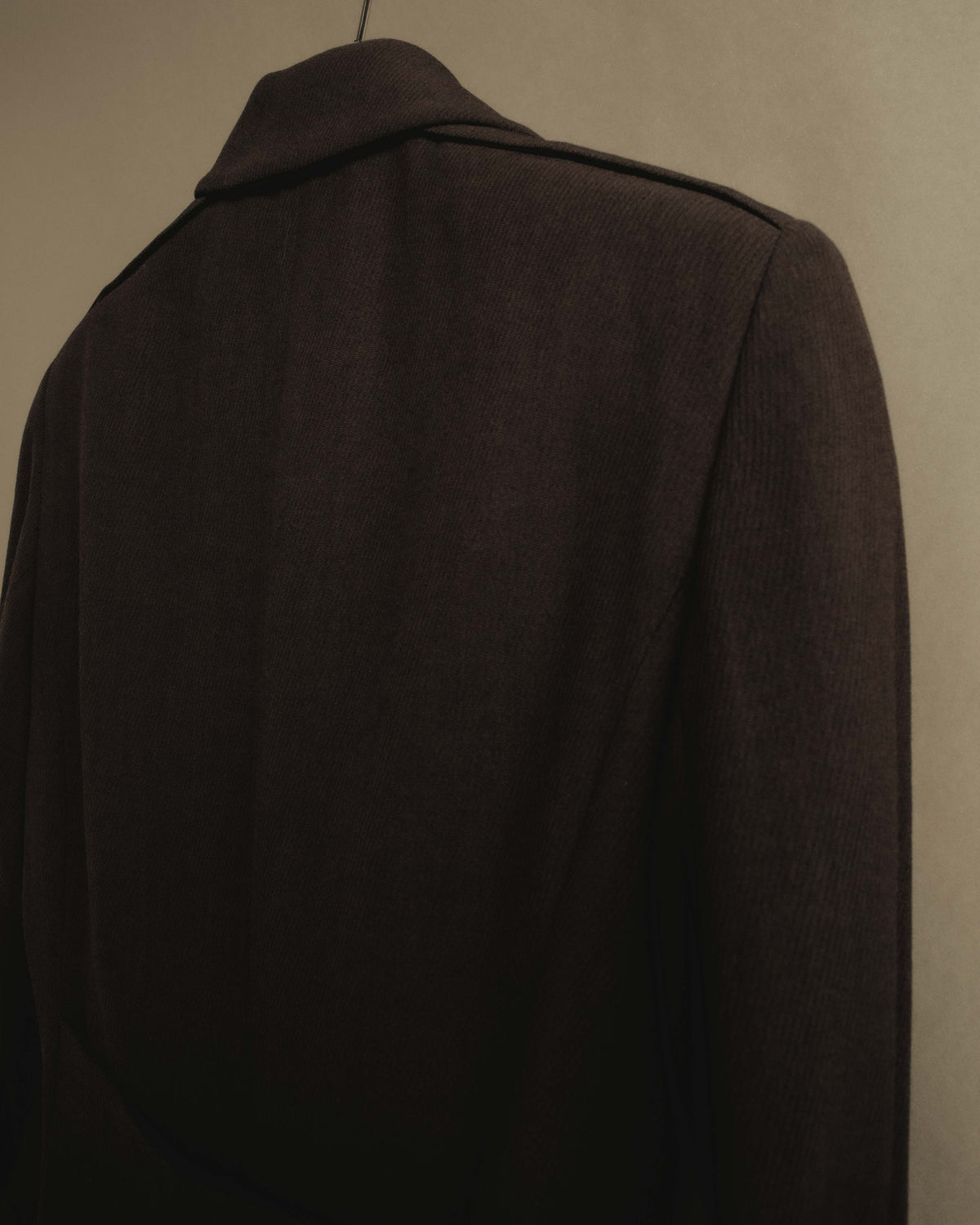 "GUCCI" 90's Classically tailored double-breasted coat