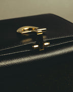 "Salvatore Ferragamo" 80's–00's Classic gancini bifold wallet