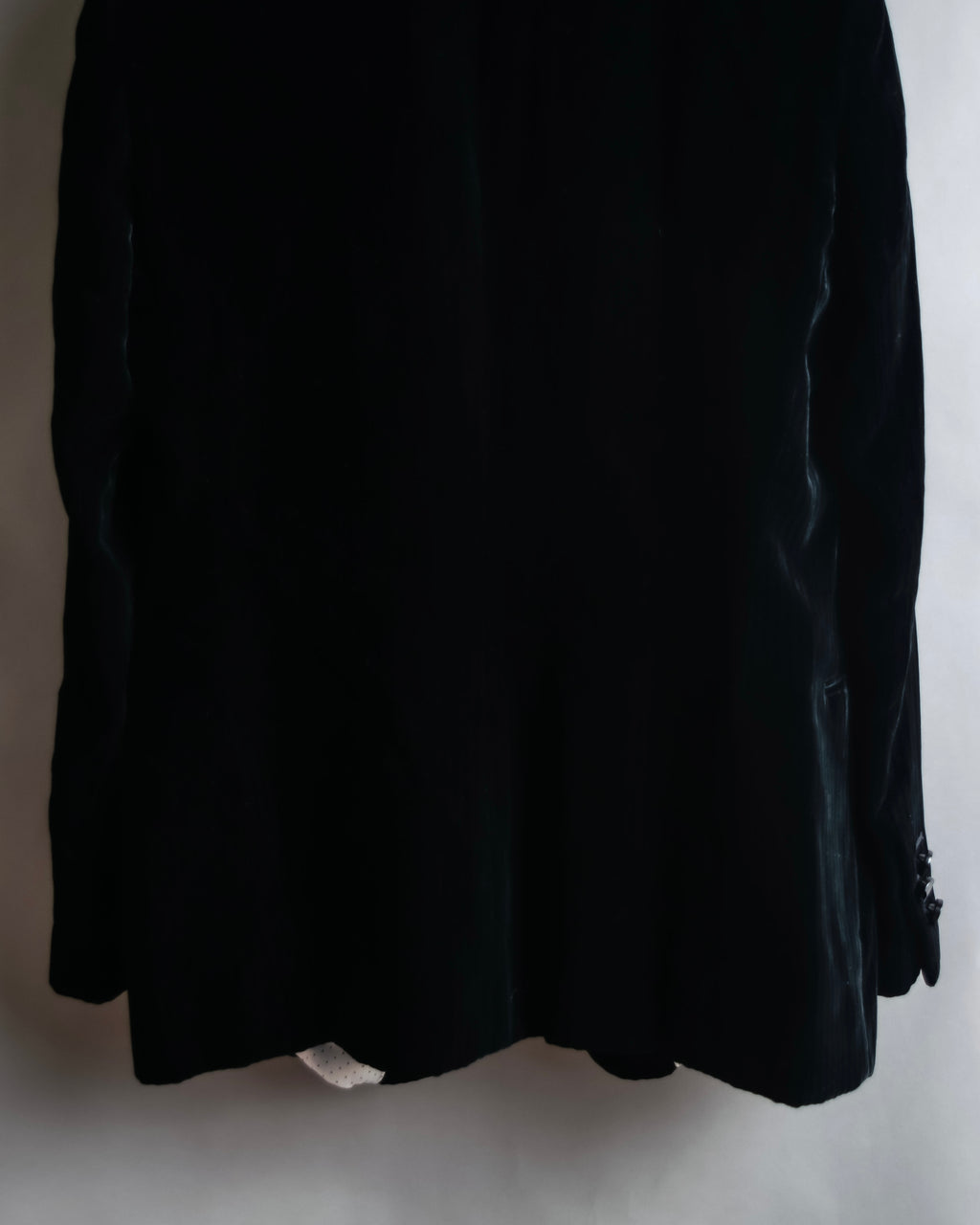 "GIORGIO ARMANI" Beautiful shape velour tailored jacket