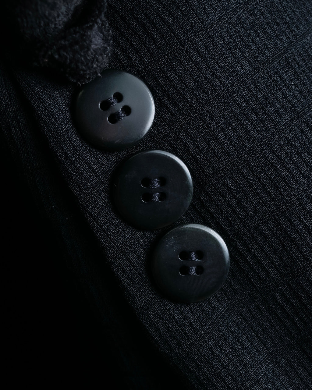 "DKNY" Asymmetrical design woven tailored jacket