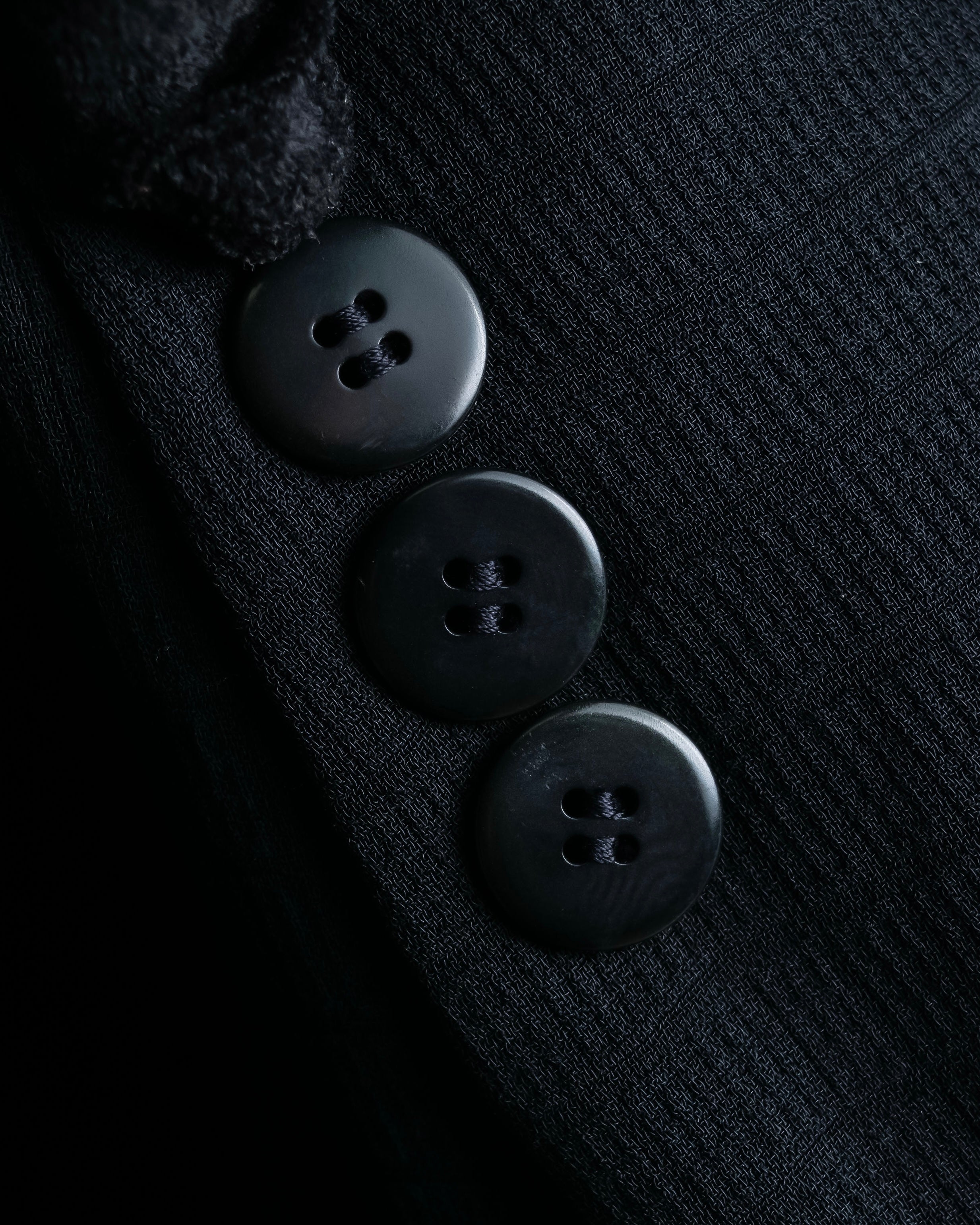 "DKNY" Asymmetrical design woven tailored jacket