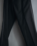 "Dior Homme" Chris Van Assche design satin lapel tuxedo set up