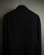 "GUCCI" Three-dimensional lapel design draped tailored jacket