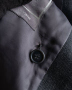 "Christian Dior" Metal button double-breasted tailored jacket