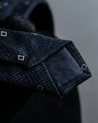 "COMME des GARCONS HOMME" Square small pattern motif necktie