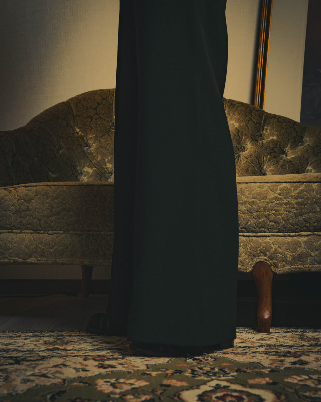 -SPECIAL- "CHANEL" 99SS  Dramatic wide-leg trousers