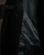 "BURBERRY" Thick wale corduroy oversized tailored jacket