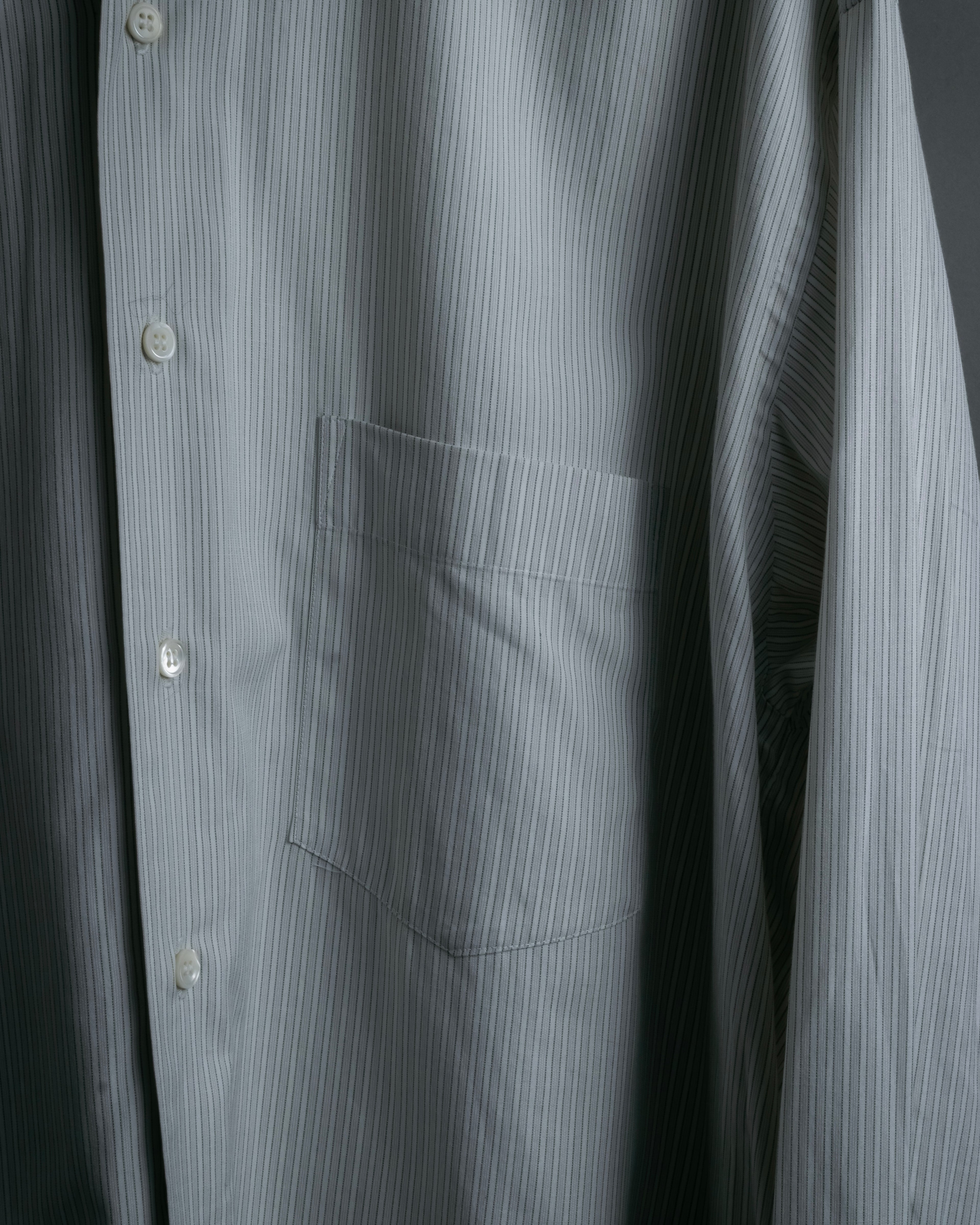 "COMME des GARCONS HOMME" Beautiful pinstripe button-down shirt