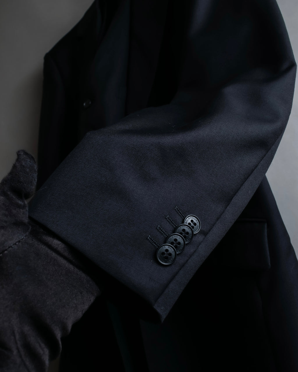 "BALENCIAGA" Taylor & Lodge tailoring wool three-piece set