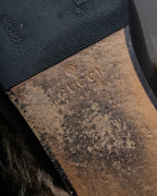 "GUCCI" Horsebit slipper style Princetown loafers