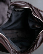 "LOEWE" Belt cover design leather one handle shoulder bag