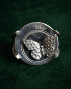 “Christian Dior” 2000’s Butterfly motif sculptural ring