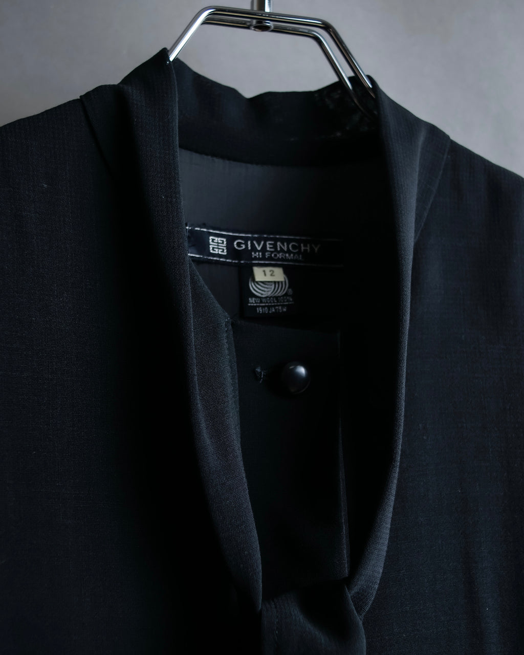 "GIVENCHY" Bowtie design pleated dress