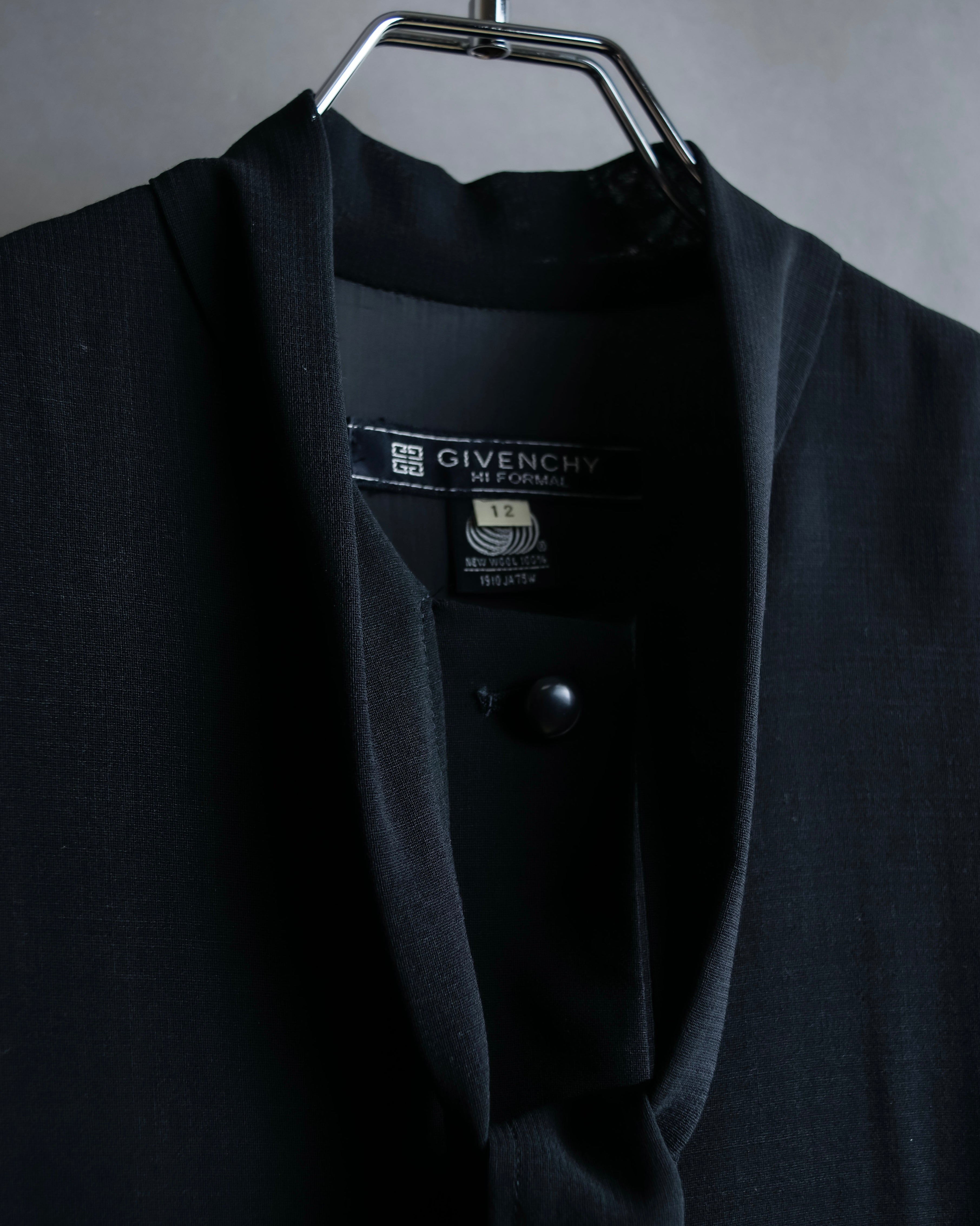 "GIVENCHY" Bowtie design pleated dress