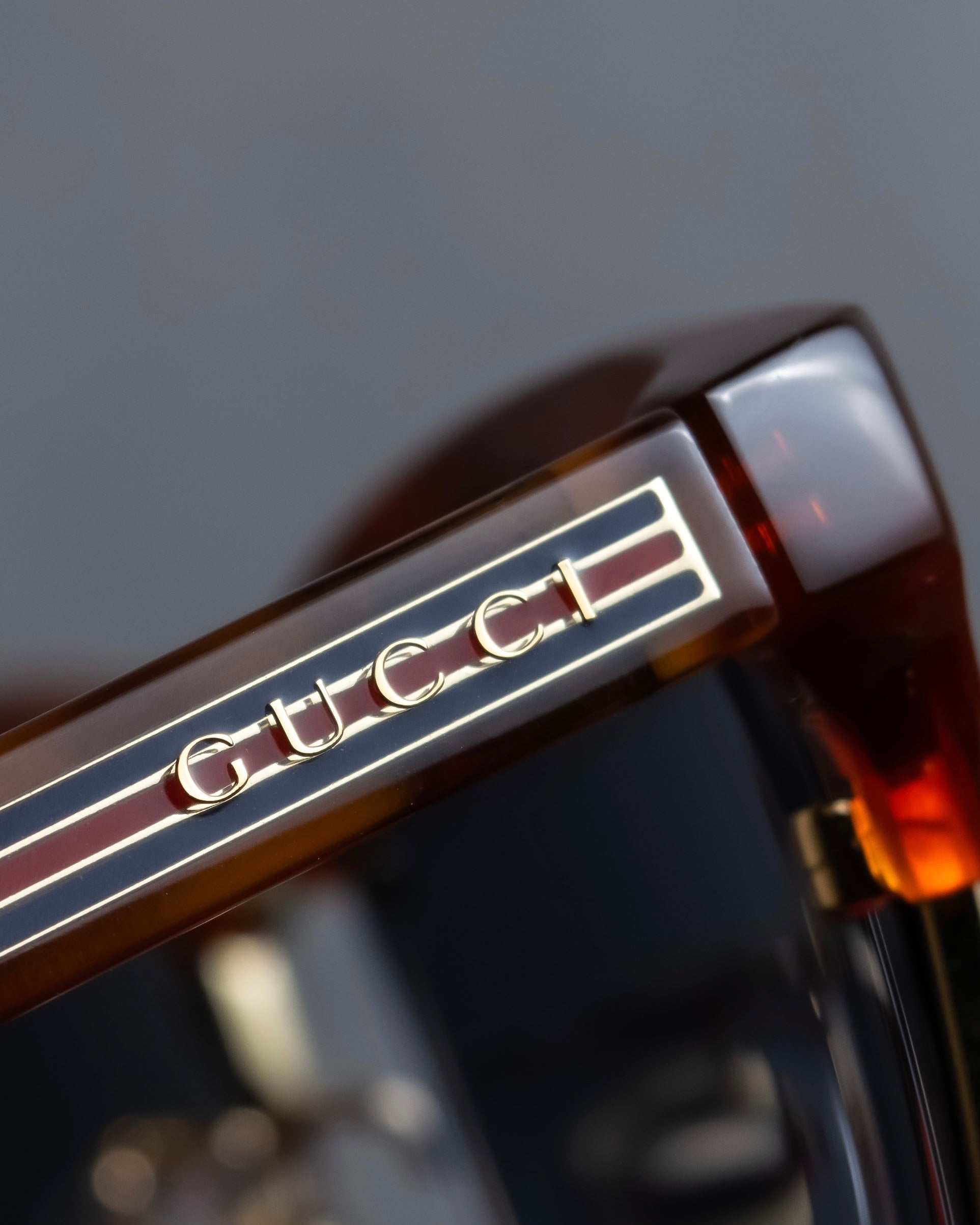 "GUCCI" Classic hermrim design sunglasses