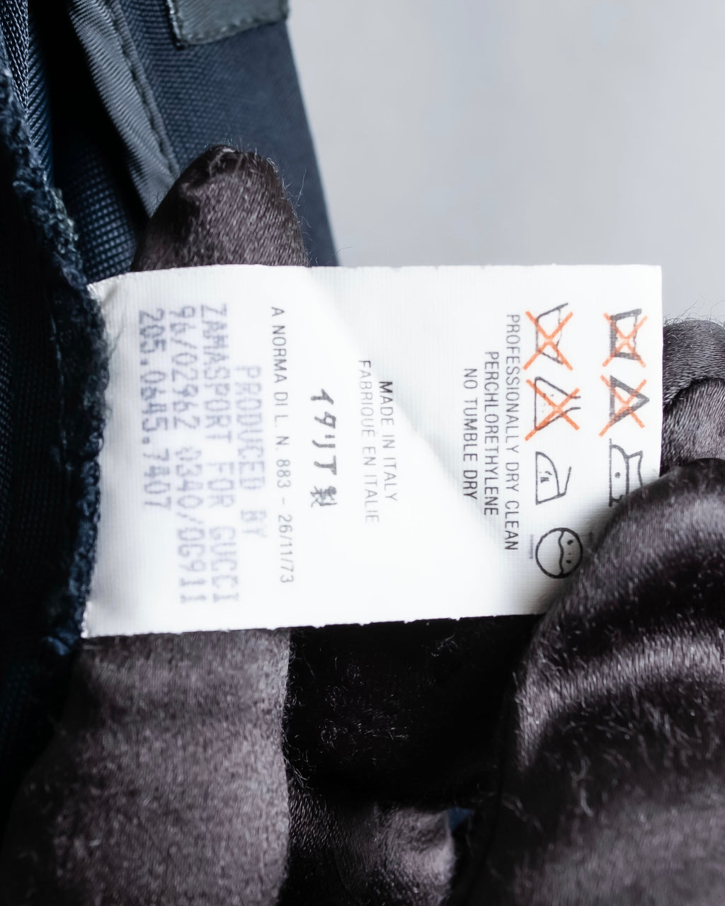 "GUCCI" Maxi-length glossy rayon skirt