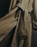 “BURBERRYS” 90’s classic cotton trench coat