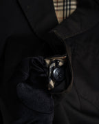 "BURBERRY" Cotton faded tailored jacket