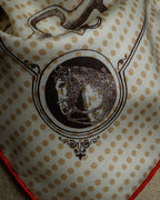 "HERMES" Carré 45 Gavroche MORS DE SELLE scarf