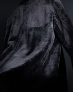 -SPECIAL- “VALENTINO” 1988–1992 SAGA Mink Shawl Collar Coat