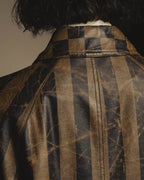 "FENDI" 90's Graphic patterned long coat