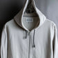 "MAISON MARGIELA" Drawstring design zip hoodie