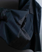 "JEAN PAUL GAULTIER HOMME"
Oversized shadow stripe set up