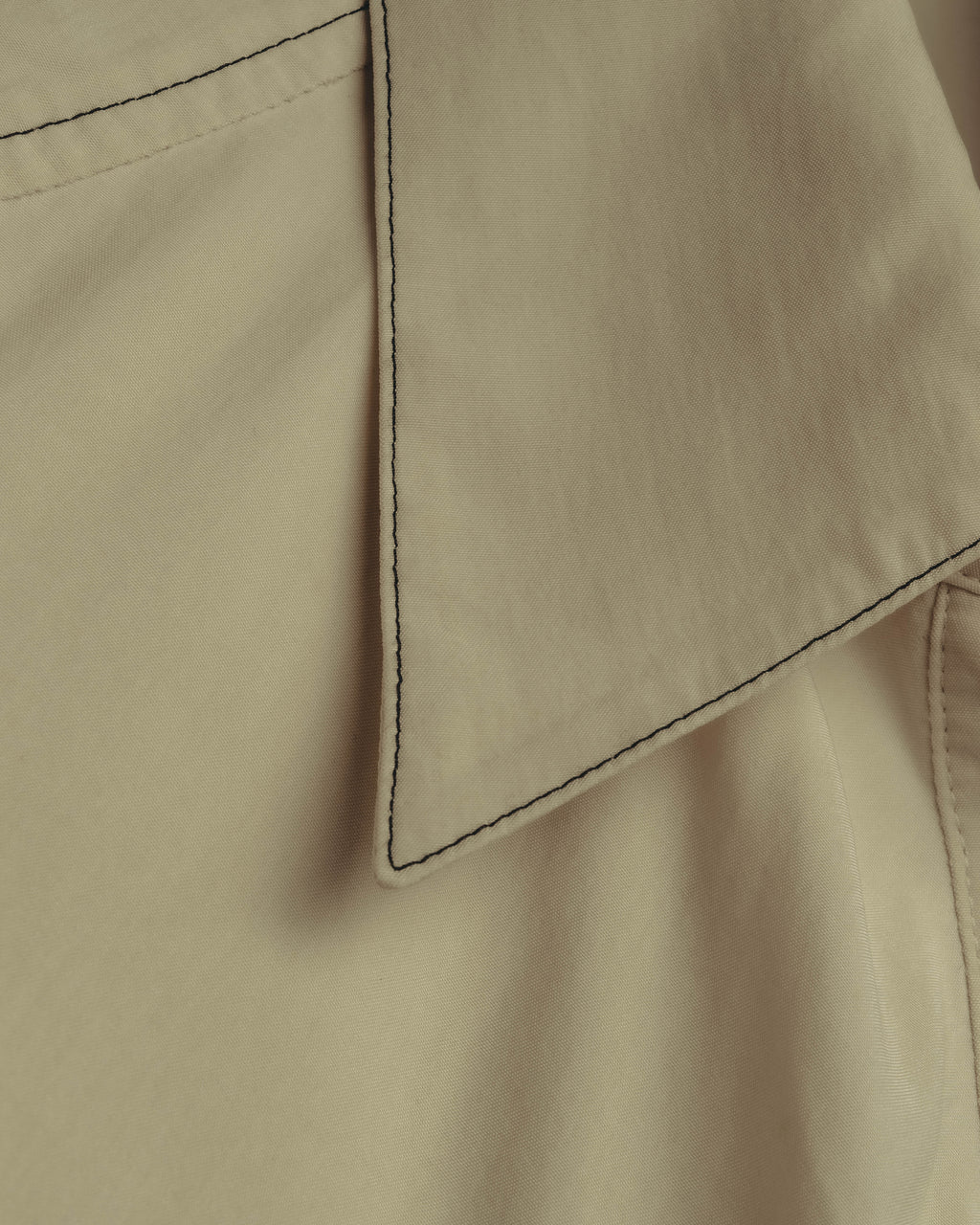 –SPECIAL– “LOEWE” 10’s-20’s Asymmetrically draped silk shirt