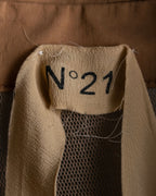 "N21 NUMEROVENTUNO" Switching design concealed shirt