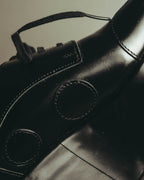 "JUNYA WATANABE COMME des GARÇONS" 00's Sculptural leather platform oxford shoes