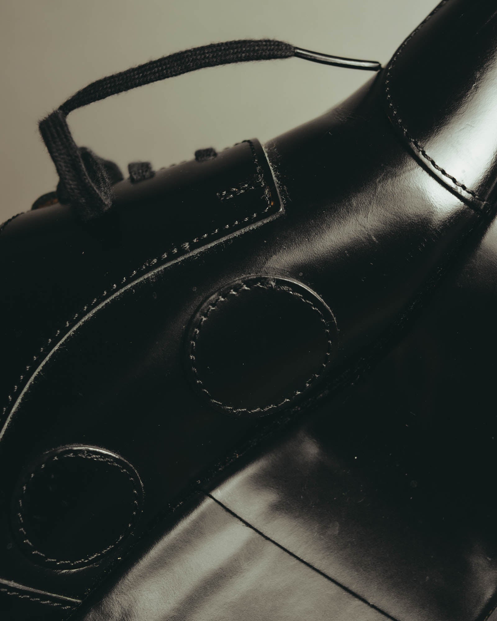 "JUNYA WATANABE COMME des GARÇONS" 00's Sculptural leather platform oxford shoes