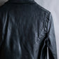 "Acne" Beautiful shape genuine leather double riders jacket