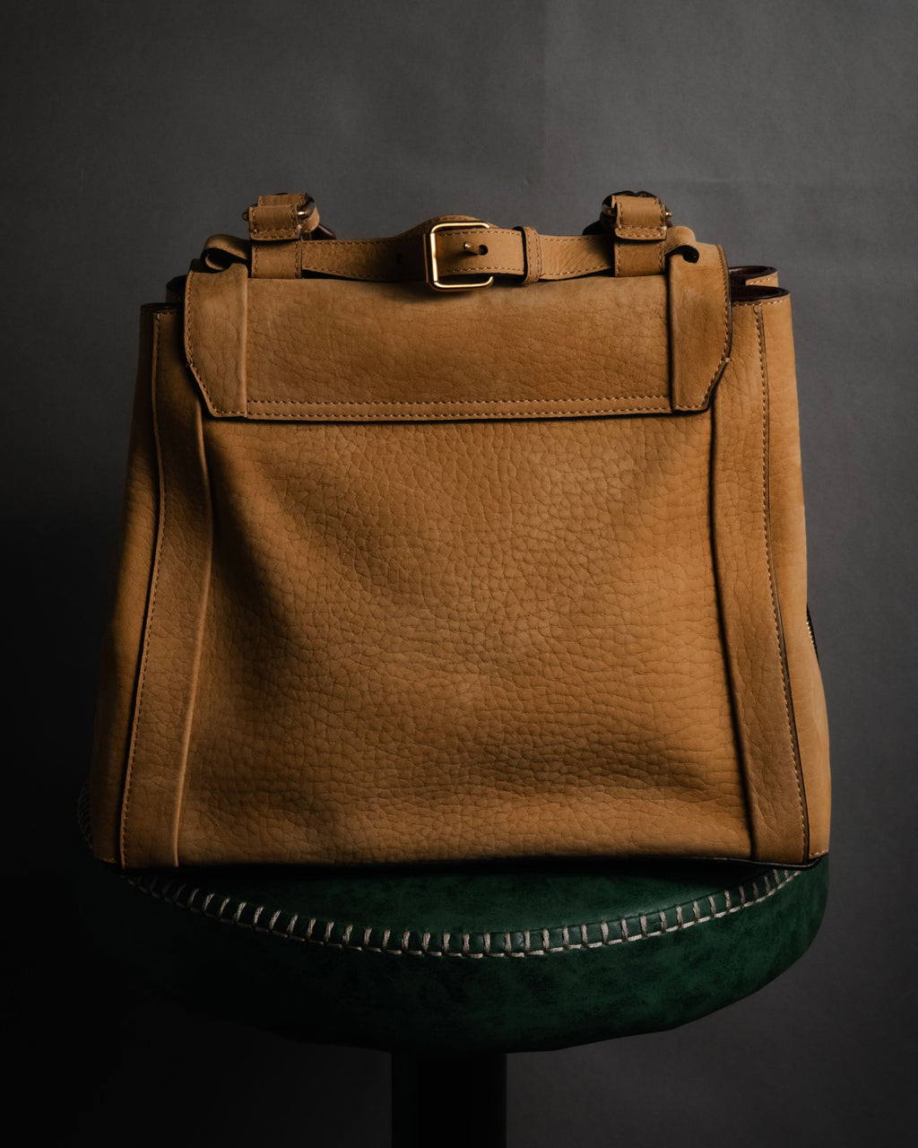 “Chloé” 12-14 Alice bicolor trapeze tote bag